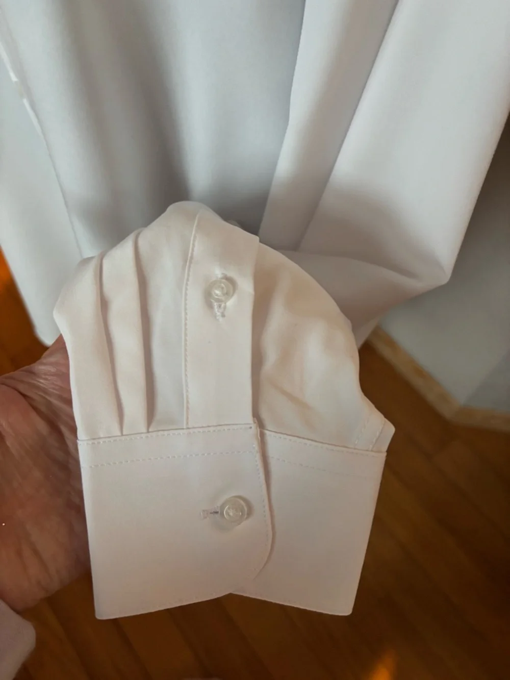 NWT Nautica Men's Slim Fit Performance Supershirt White - Size XL 17-17.5 34/35 - Picture 12 of 12